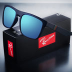 Lunettes de Soleil Polarisées Vintage — Protection UV400, Style Carré Rétro Homme & Femme