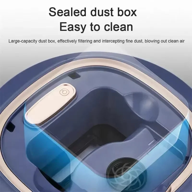 Robot Aspirateur Intelligent 3-en-1 — Aspiration, Balayage & Serpillière Silencieux