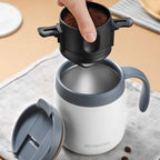 Filtre à Café Portable en Acier Inoxydable — Dripper Réutilisable & Infuseur à Thé