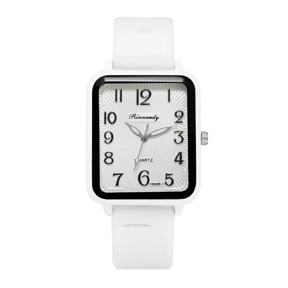 Montre Femme Rectangulaire — Élégance & Style Moderne