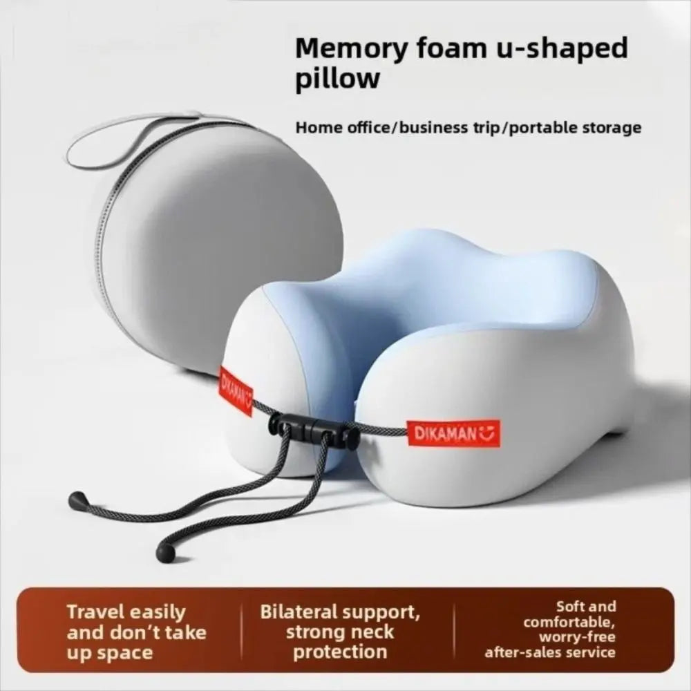 Oreiller de Voyage Ergonomique en U — Nuque & Cervicales Protégées