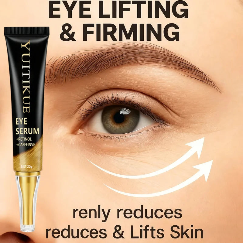 Crème Contour des Yeux à la Caféine — Lifting, Fermeté & Anti-Poches Jour & Nuit, 20g