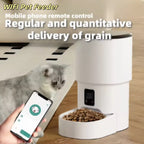 Distributeur Automatique de Nourriture — Programmable Chiens & Chats