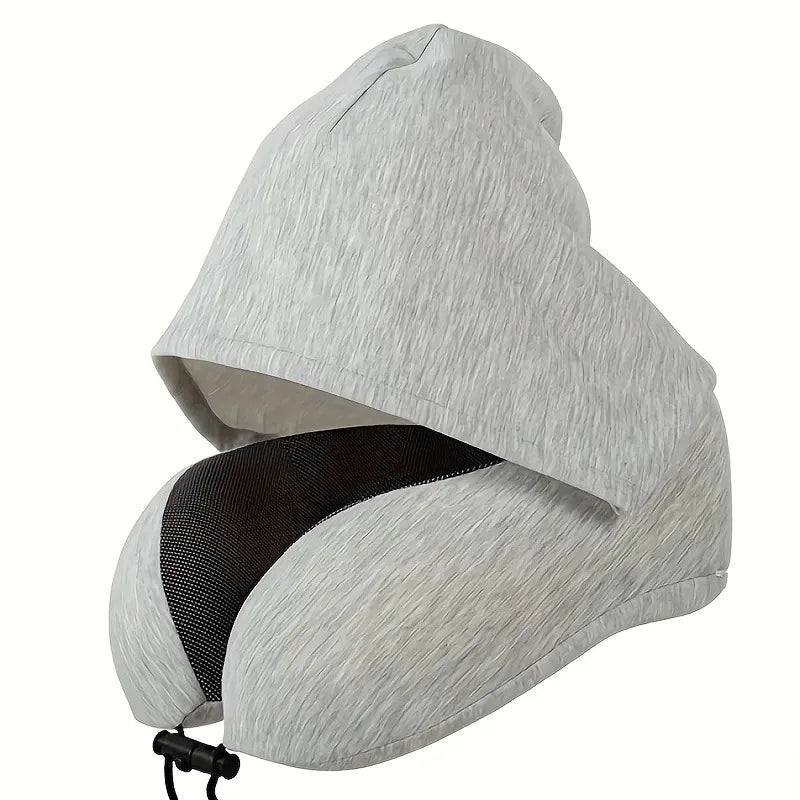 Oreiller de Voyage Mousse à Mémoire de Forme — Soutien Cervical Total