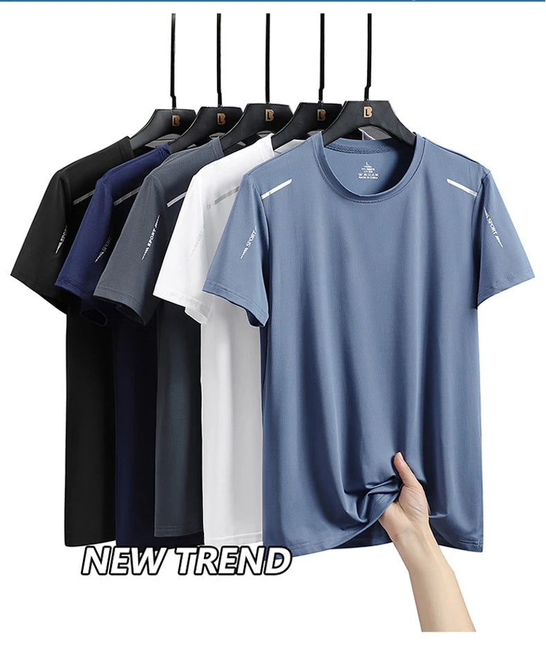 T-shirt Sport Séchage Rapide — Confort & Performance, Running Homme