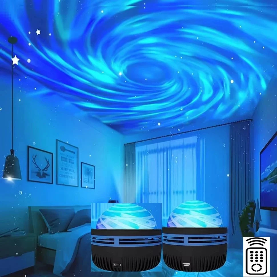 Projecteur LED Galaxie — Ciel Étoilé Magique pour Chambre & Soirées
