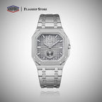 Montre Business HEROFORCE Homme — Luxe Lumineux, Quartz & Acier Waterproof
