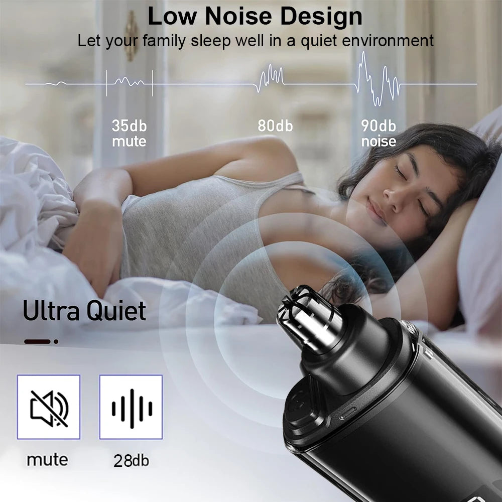Tondeuse Nez Rechargeable — Coupe Précise & Indolore, Homme