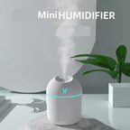 Humidificateur Diffuseur d'Huiles Essentielles USB — Brume Ultrasonique, LED 7 Couleurs, 250ml
