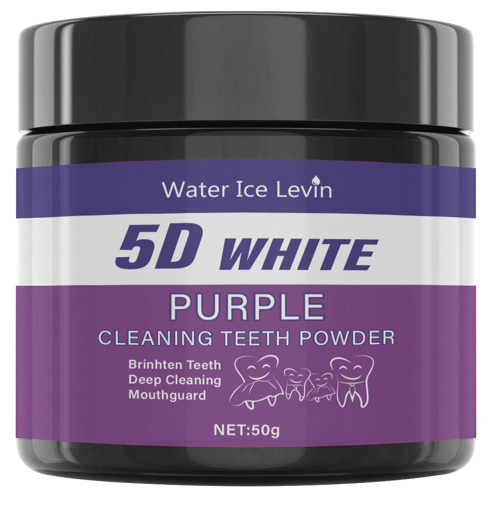 Poudre Blanchissante Dentaire Purple — Sourire Éclatant en 7 Jours
